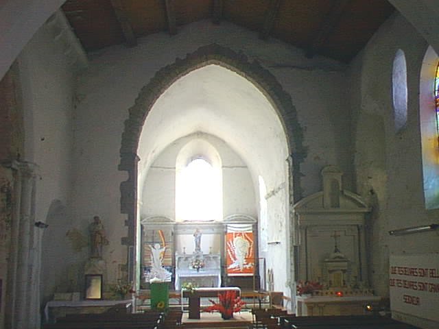 int�rieur de l'�glise