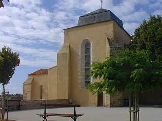 l'�glise de Saint Vincent, c�t� clocher